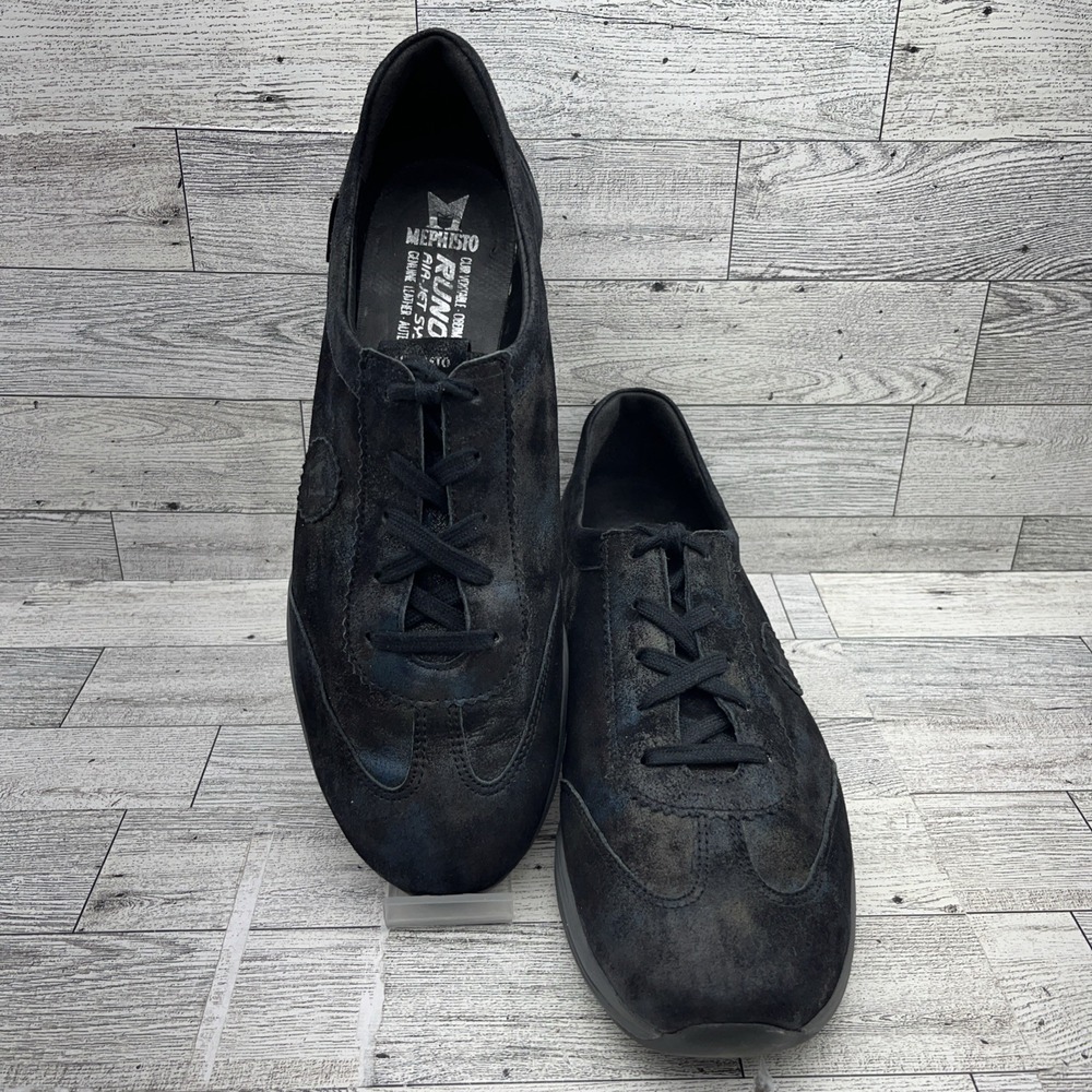 Mephisto Yael Runoff Air Jet System Black Suede Extralight Women’s Shoes